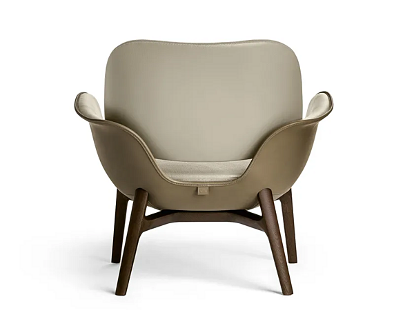 Poltrona in pelle imbottita con braccioli Martha Poltrona Frau fabbrica POLTRONA FRAU dall'Italia. Foto №4