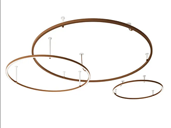 Lampada da soffitto in alluminio LED U-Light AXOLIGHT