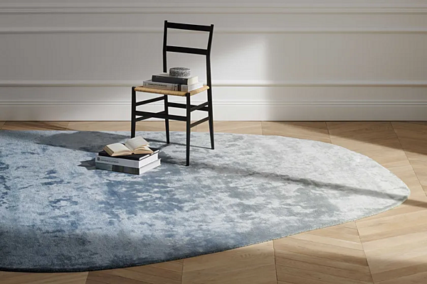 Tappeto fatto a mano in viscosa e cotone Aral CASSINA fabbrica CASSINA dall'Italia. Foto №4