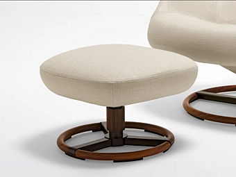 Pouf in tessuto GIORGETTI Tilt 70606, 70607
