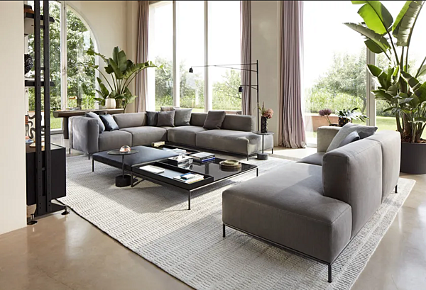 Divano modulare con schienale imbottito CASSINA MEX HI 271 fabbrica CASSINA dall'Italia. Foto №6