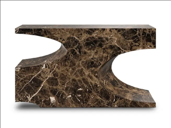Tavolo console rettangolare in legno BRABBU collezione Bryce II fabbrica BRABBU dall'Italia. Foto №3