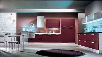 Cucina HOME CUCINE Frontali finitura Rubino