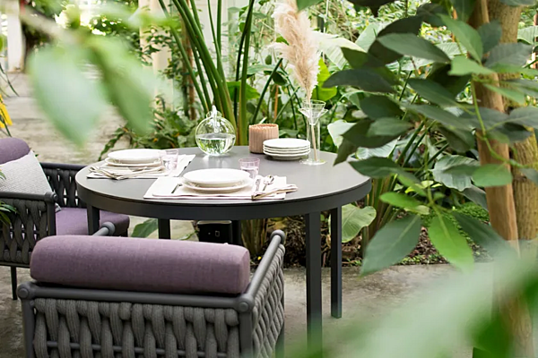 Poltrona da giardino con braccioli in tessuto imbottito Atmosphera Dandy 2.0 DA.PL1 fabbrica ATMOSPHERA dall'Italia. Foto №6