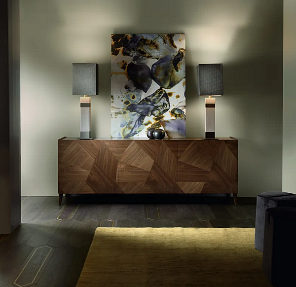 Walnut Sideboard Frammenti L411N by Arte Brotto fabbrica Arte Brotto dall'Italia. Foto №9