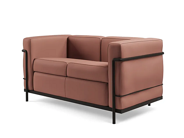 Divano a due posti con spalliera imbottita CASSINA Grand Confort modello piccolo 002 fabbrica CASSINA dall'Italia. Foto №2