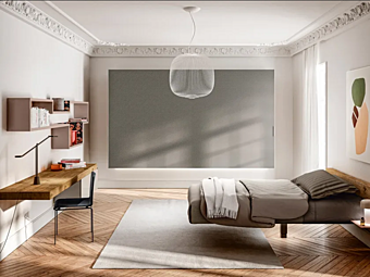 Armadio a muro Et Voila Weightless 1266 in legno LAGO fabbrica LAGO dall'Italia