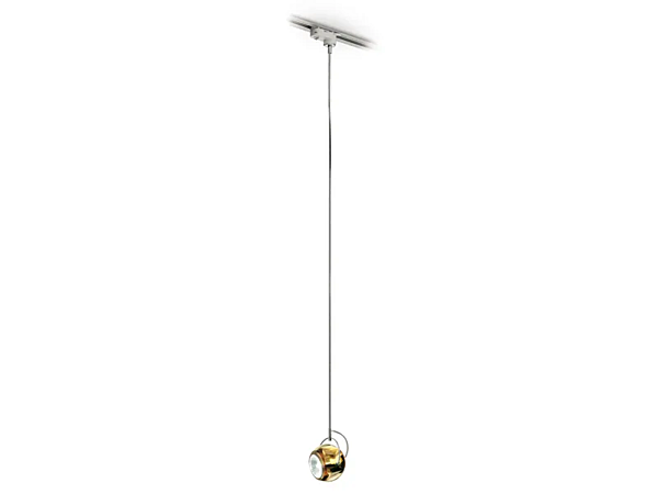 Fabbian Chrome Plated Track Light Beluga Colour fabbrica Fabbian dall'Italia. Foto №4