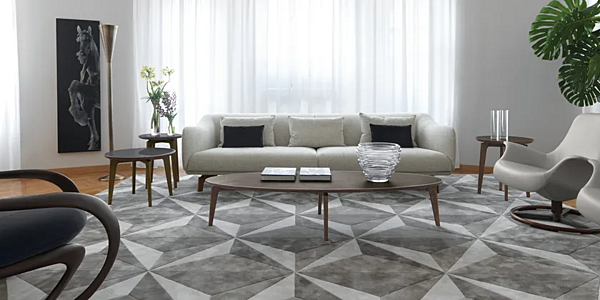 Divano angolare in tessuto GIORGETTI DRIVE fabbrica GIORGETTI dall'Italia. Foto №3