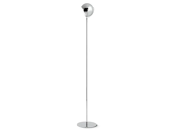 Lampada da terra in metallo regolabile Fabbian Beluga acciaio fabbrica Fabbian dall'Italia. Foto №1