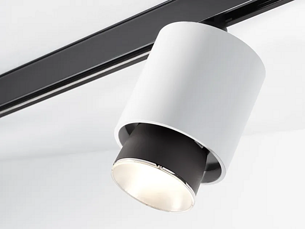 Fabbian LED track light Claque F43 fabbrica Fabbian dall'Italia. Foto №1
