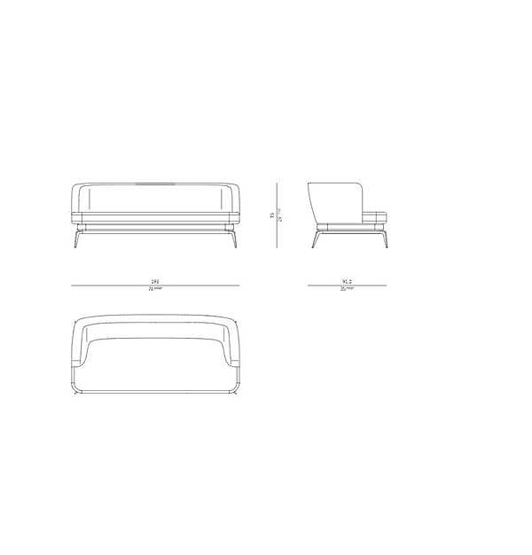 Divano ROSSATO RHC-06 fabbrica ROSSATO dall'Italia. Foto №7