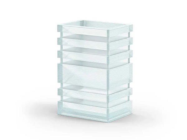 Vaso rettangolare in vetro Skyscraper CASSINA fabbrica CASSINA dall'Italia. Foto №1