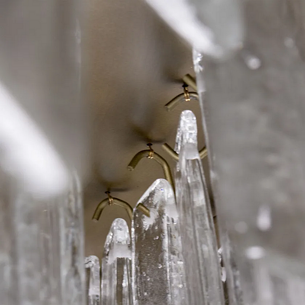 Lampada da soffitto in vetro LED Cosmopolitan 1 MULTIFORME PL7505-130x30-C fabbrica MULTIFORME dall'Italia. Foto №5