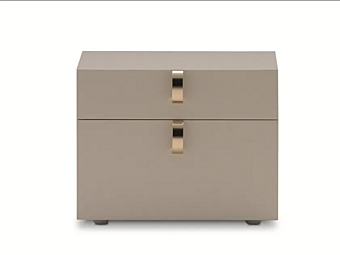 Comodino in legno con cassetti Flou Splendor