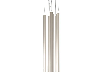 Lampada a sospensione in pelle conciata al vegetale LED foglia GIORGETTI