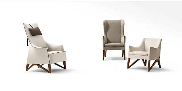 Poltrona in pelle Mobius GIORGETTI fabbrica GIORGETTI dall'Italia. Foto №4