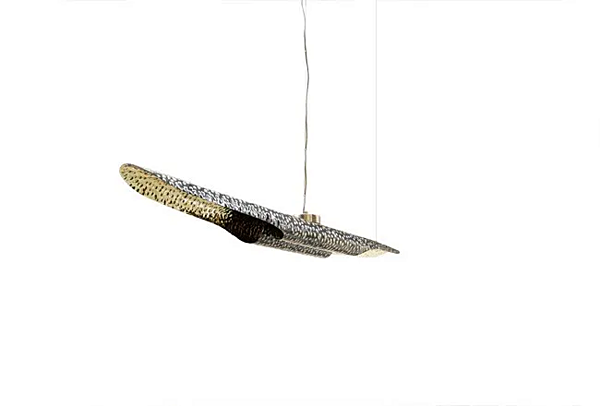 Lampada a sospensione in ottone della collezione Vellum BRABBU fabbrica BRABBU dall'Italia. Foto №2