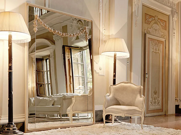 Specchio rettangolare in legno con cornice Savio Firmino 4217 fabbrica SAVIO FIRMINO dall'Italia. Foto №2