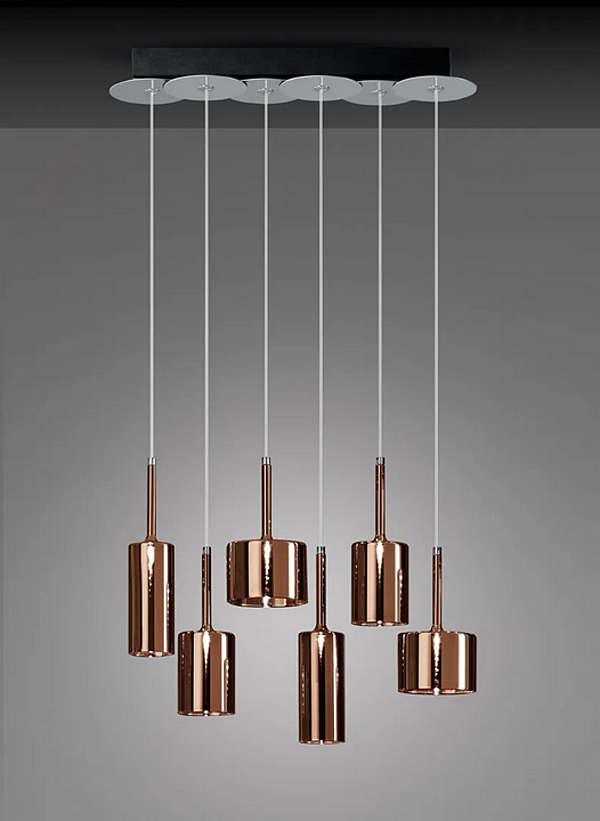Lampada a sospensione alogena in vetro Spillray AXOLIGHT SP SPILL 6 fabbrica Axolight dall'Italia. Foto №2