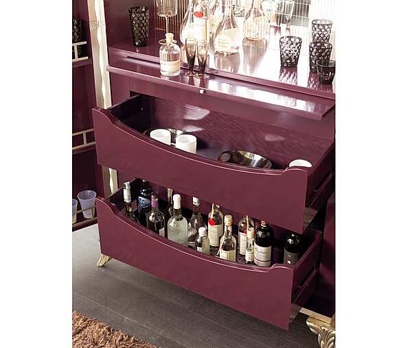 Mobile da bagno con ante in foglia d'argento Diamond Bizzotto Italia 548 fabbrica Bizzotto Italia dall'Italia. Foto №2