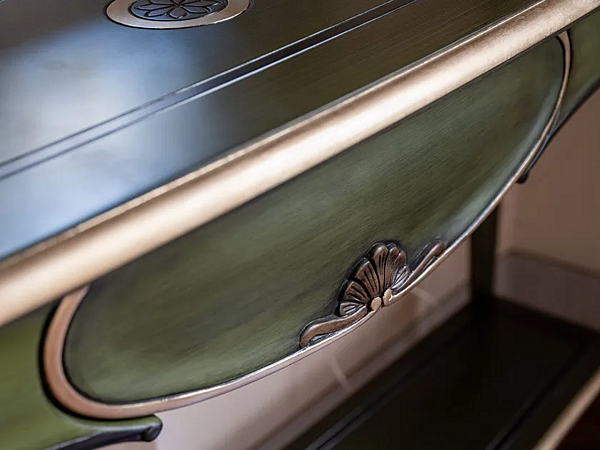 Tavolo console rettangolare in legno con cassetti Savio Firmino 3448 fabbrica SAVIO FIRMINO dall'Italia. Foto №3