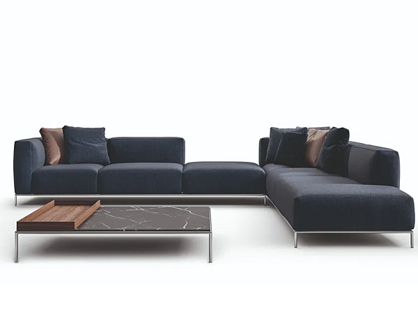 Divano modulare con schienale imbottito CASSINA MEX HI 271 fabbrica CASSINA dall'Italia. Foto №1