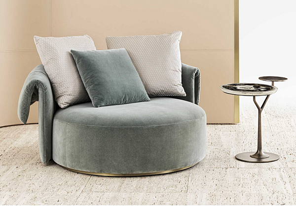 Pouf RUGIANO 6099/45 fabbrica RUGIANO dall'Italia. Foto №2