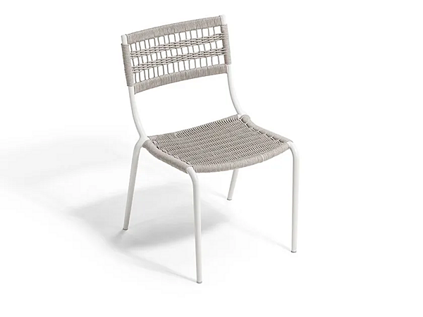 Poltrona da giardino con braccioli in corda Solaria Poltrona Frau fabbrica POLTRONA FRAU dall'Italia. Foto №3
