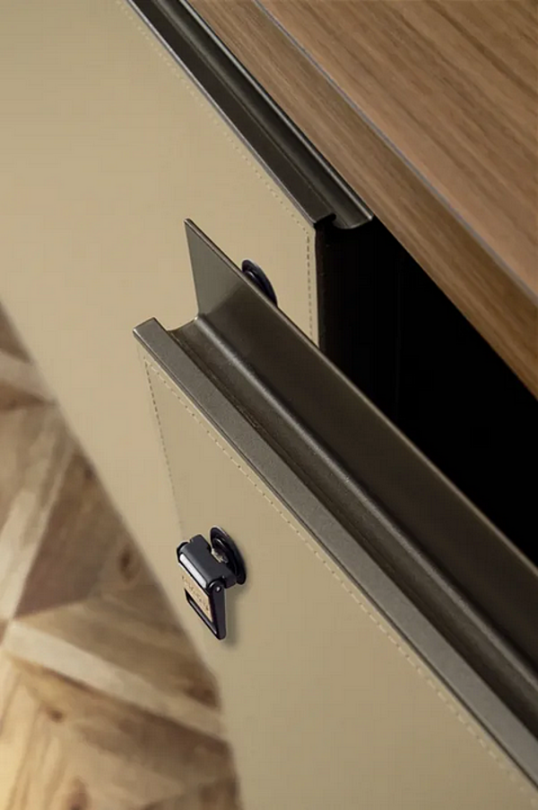Unità di storage per ufficio in legno con porte a battente Kefa i 4 Mariani fabbrica i 4 Mariani dall'Italia. Foto №5