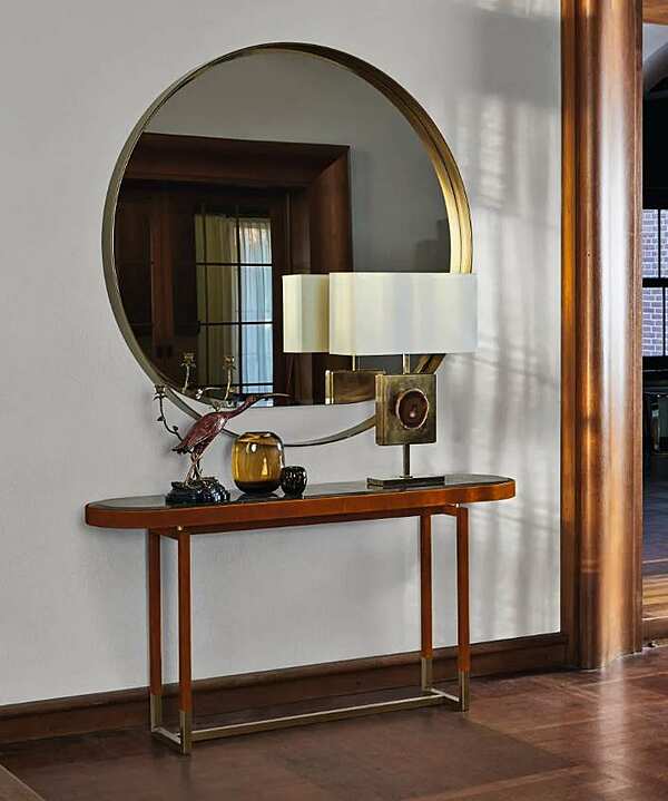 Specchio rotondo da parete con cornice OPERA CONTEMPORARY Gyselle fabbrica OPERA CONTEMPORARY dall'Italia. Foto №3