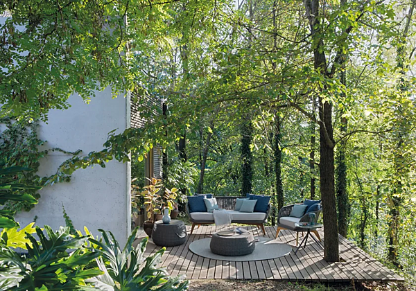 Poltrona da giardino in acrilico con braccioli Atmosphera collezione Ludo L1 LU.PL fabbrica ATMOSPHERA dall'Italia. Foto №9