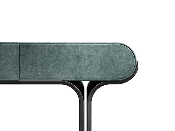 Scrivania e toeletta in vetro Gallotti&Radice collezione Stami fabbrica Gallotti & Radice dall'Italia. Foto №5