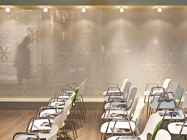 Spotlight da soffitto in cristallo Cubetto Fabbian fabbrica Fabbian dall'Italia. Foto №6