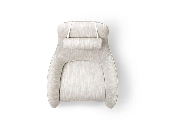 Poltrona in tessuto con copertura removibile Tie XL GIORGETTI 74400, 74405 fabbrica GIORGETTI dall'Italia. Foto №2