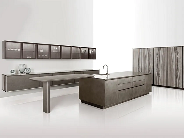 Cucina in legno con maniglie integrate GIORGETTI GK 02 fabbrica GIORGETTI dall'Italia. Foto №3