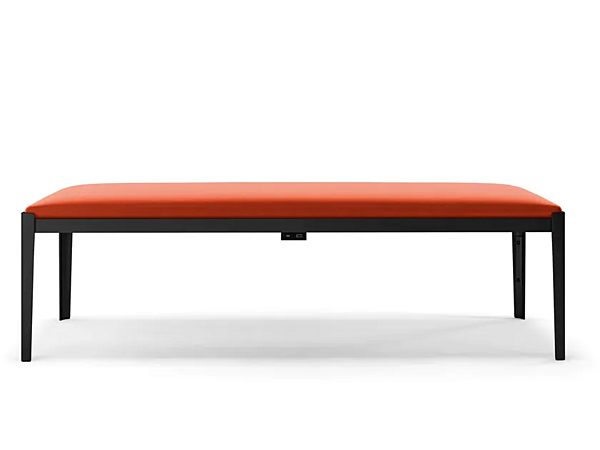 Panca in pelle con copertura removibile Cotone Slim CASSINA fabbrica CASSINA dall'Italia. Foto №4