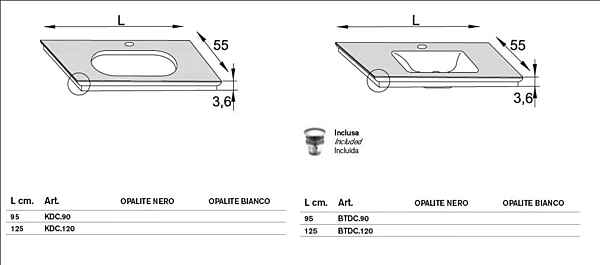 Unità lavabo a muro con cassetti decorativi ARTELINEA fabbrica ARTELINEA dall'Italia. Foto №5