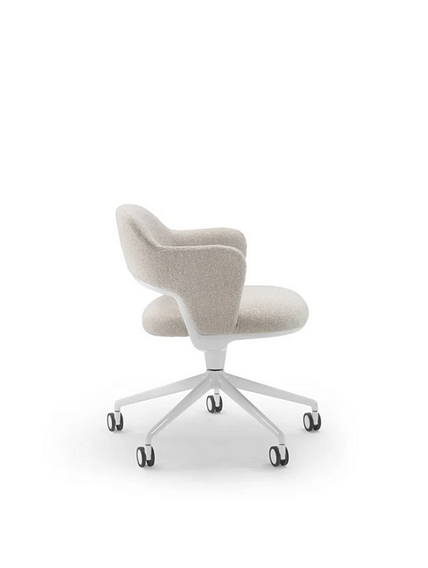 Poltrona da ufficio in tessuto con base a 5 razze e ruote Alma FLEXFORM 29813 fabbrica FLEXFORM dall'Italia. Foto №3