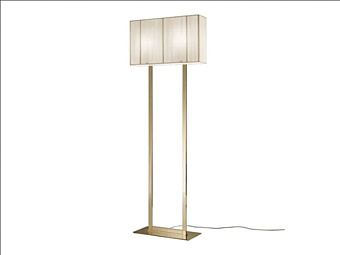 Lampada da terra in seta artigianale Clavius AXOLIGHT PT CLAVIU E27