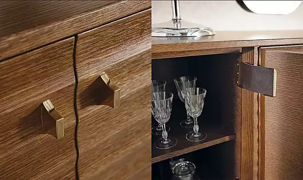 Credenza in legno con ante Elettra OPERA CONTEMPORARY fabbrica OPERA CONTEMPORARY dall'Italia. Foto №3