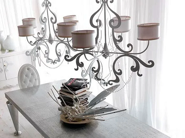 Lampadario in vetro Erika CORTEZARI fabbrica CORTE ZARI dall'Italia. Foto №4