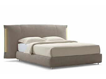 Letto matrimoniale imbottito Amal Flou