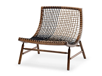 Poltrona in legno massello Sitar Saba