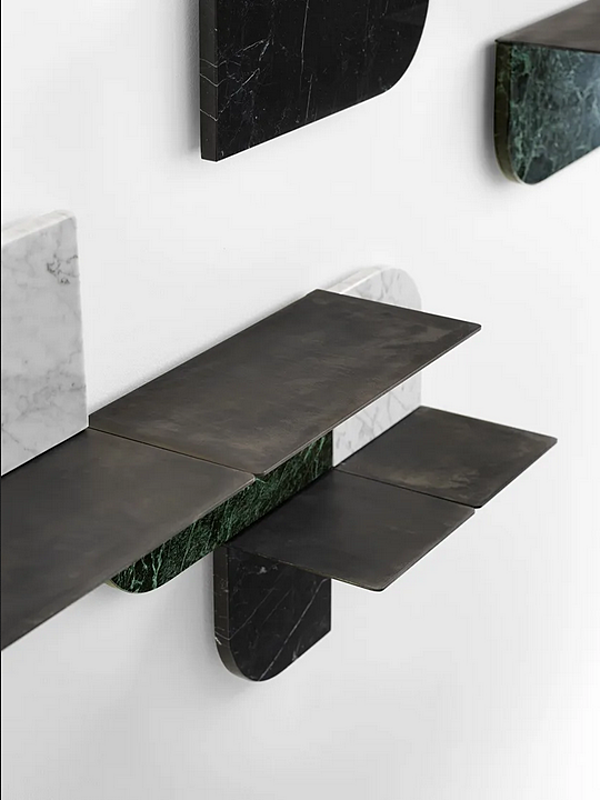 Полка настенная из мрамора круглой формы Gallotti&Radice Roundcut fabbrica Gallotti & Radice dall'Italia. Foto №4