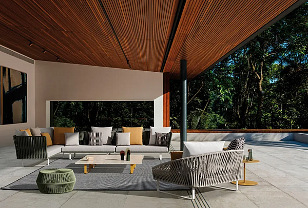 Tavolino da giardino in marmo KETTAL collezione Bitta fabbrica KETTAL dall'Italia. Foto №5