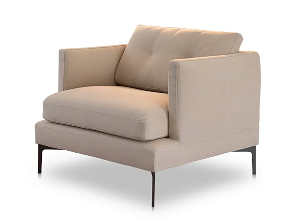 Poltrona con braccioli in tessuto con copertura removibile Baby Essentiel Saba fabbrica SABA dall'Italia. Foto №1