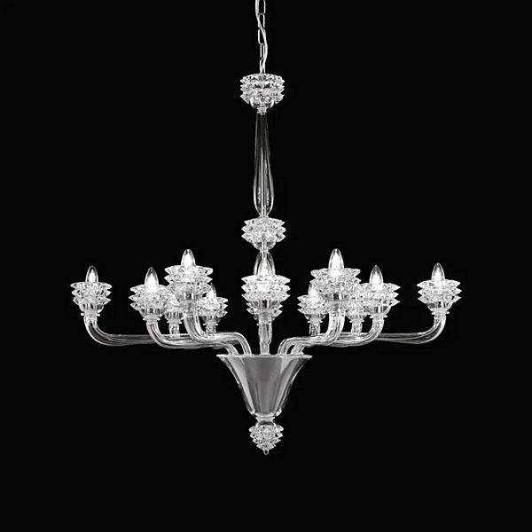 Lampadario in cristallo di Murano fatto a mano Diamante MULTIFORME fabbrica MULTIFORME dall'Italia. Foto №3