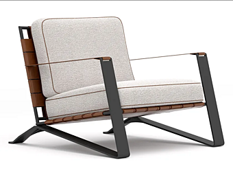 Poltrona con braccioli in tessuto FORMITALIA collezione NYX NYX