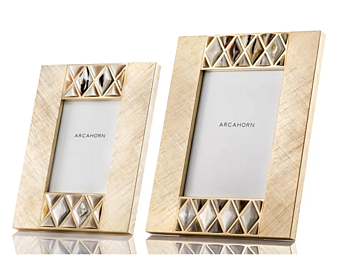 Cornice in ottone placcato oro 24k Dalila 4001 4002 ARCAHORN 4001, 4002